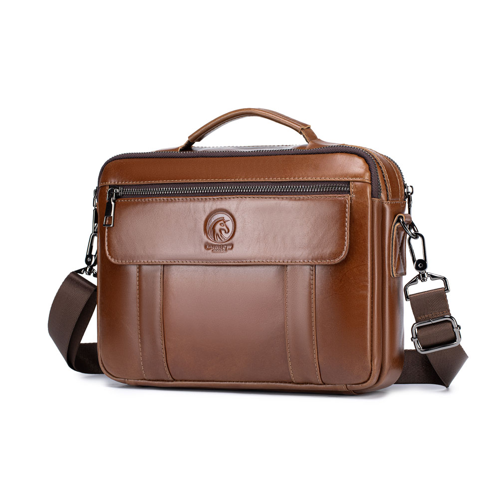 New men's mini crossbody bag,  - Key Holder Leather Pouch 评论和价格