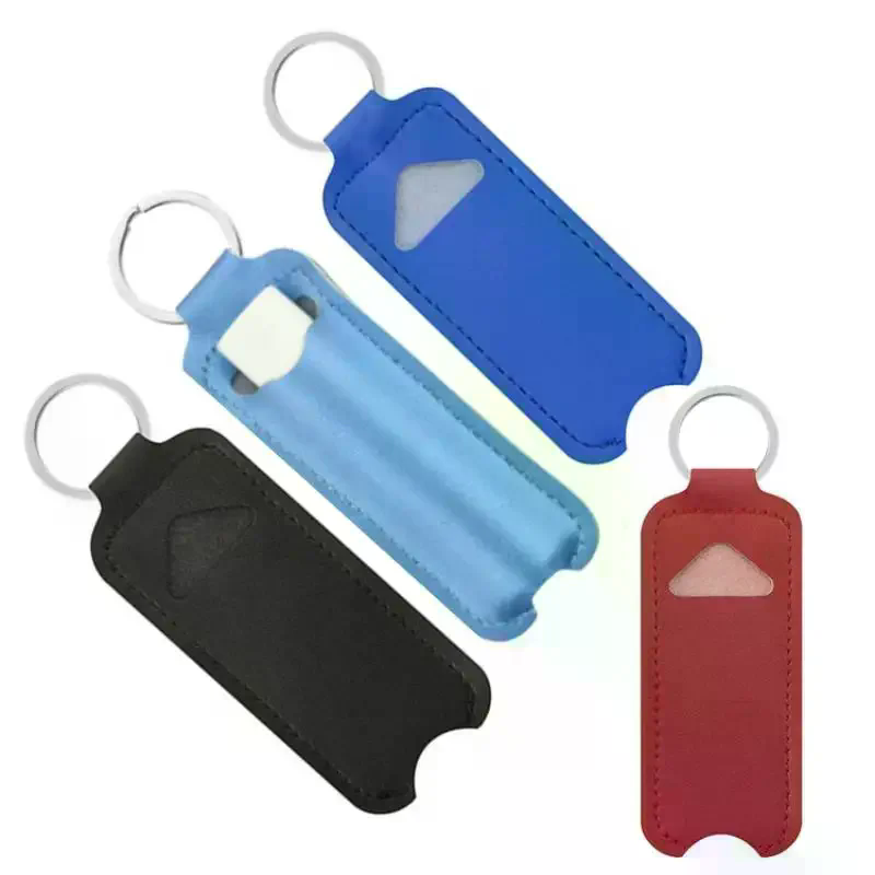 Pu Leather Chapstick Pouch Key - Key Holder Leather Pouch 评论和价格