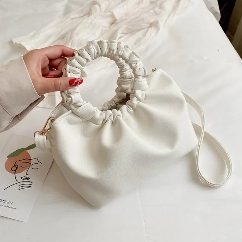 Small Handbags for Women Pleat - Key Holder Leather Pouch 评论和价格