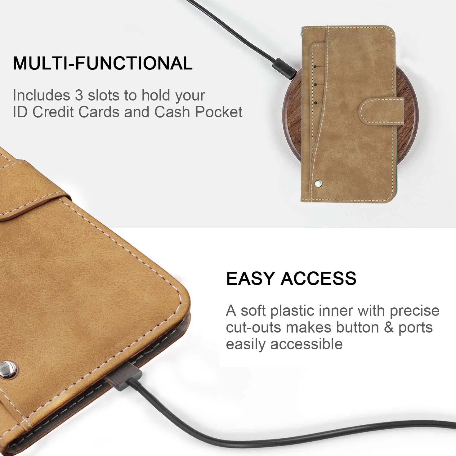 Vintage Leather Wallet FOSSiBO - Luxury Bags Outlet 评论和价格