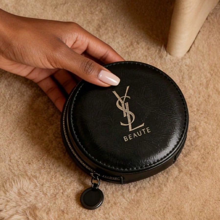 YSL Black Mini Storage Pouch T - Luxury Designer Bags Ysl 评论和价格