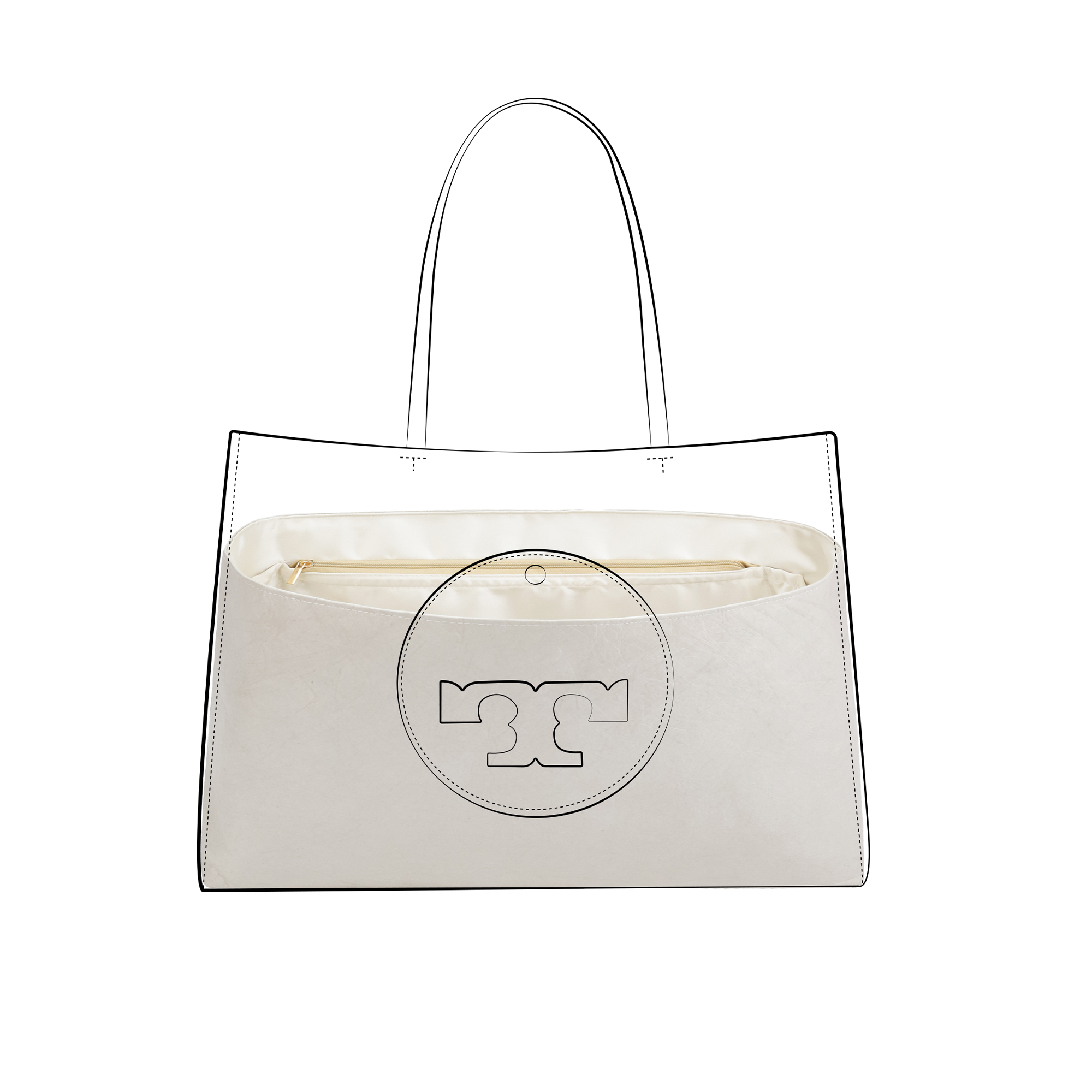 DGAZ Lightweight Purse Organiz - Luxury Bags Tory Burch 评论和价格