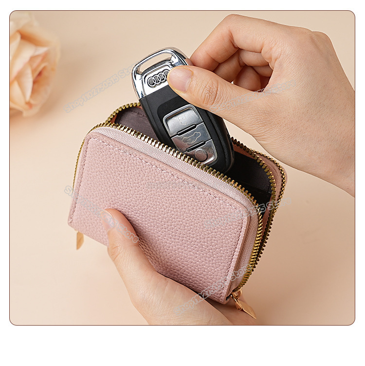 Kawaii Miffys Rabbit Short Wal - Key Holder Leather Pouch 评论和价格