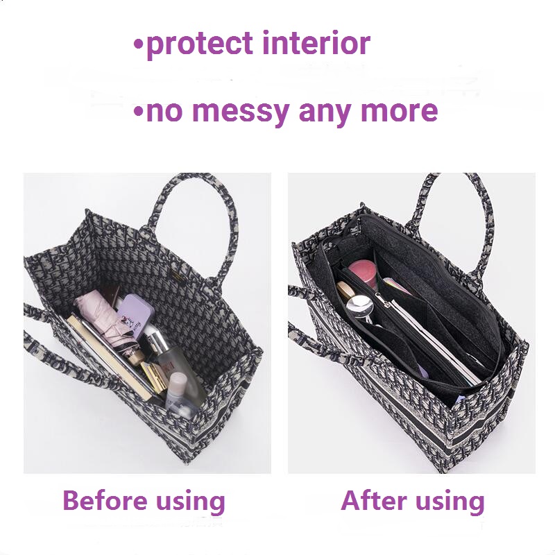 Makeup Bag For Dior Book Tote  - Luxury Bags Dior 评论和价格