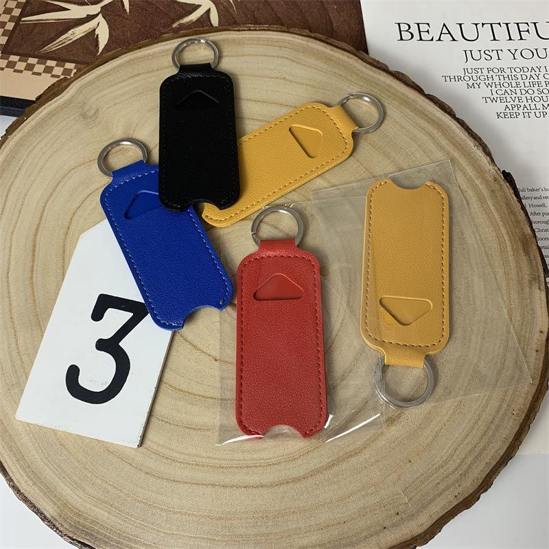 Holder Portable Lip Balm Bottl - Key Holder Leather Pouch 评论和价格