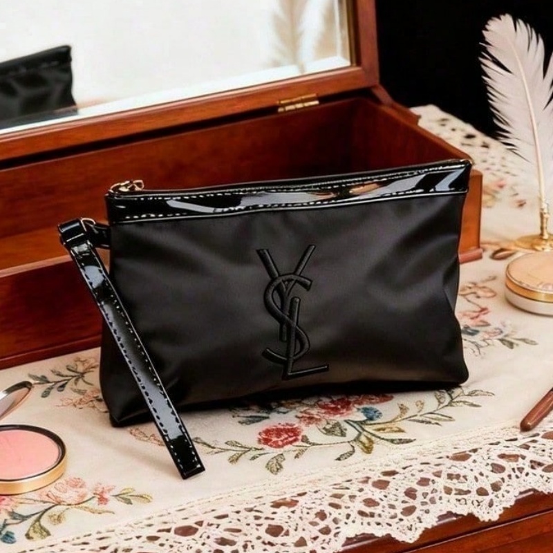 YSL Classic Cosmetic Bag For W - Luxury Designer Bags Ysl 评论和价格