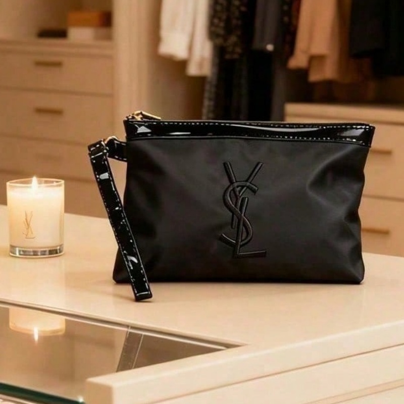 YSL Classic Cosmetic Bag For W - Luxury Designer Bags Ysl 评论和价格