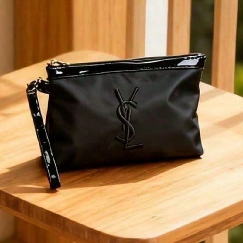 YSL Classic Cosmetic Bag For W - Luxury Designer Bags Ysl 评论和价格