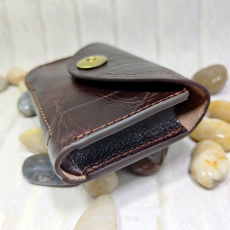 Blongk Mini Waist Bag Thin Bel - Key Holder Leather Pouch 评论和价格