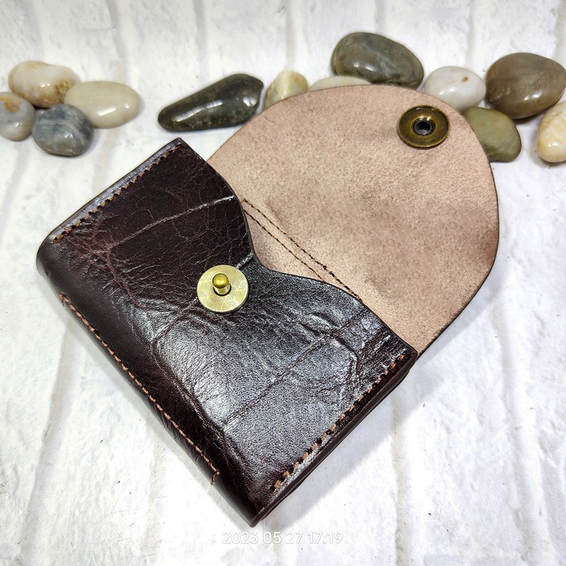 Blongk Mini Waist Bag Thin Bel - Key Holder Leather Pouch 评论和价格