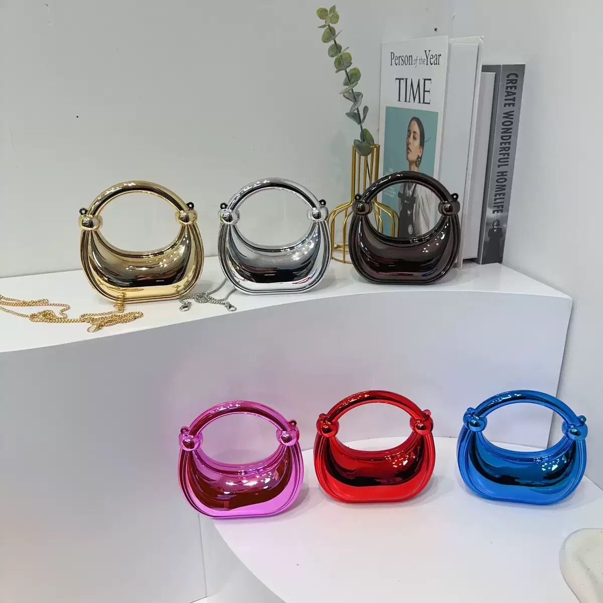 Mini Golden Evening Bag Purses - Luxury Bags Design 评论和价格