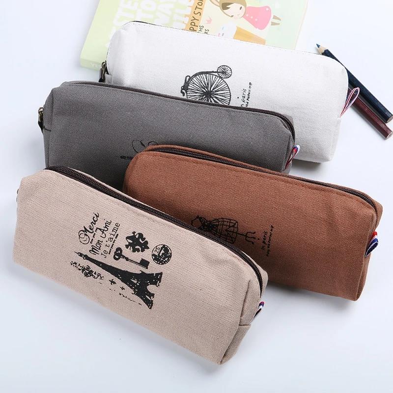 Vintage Retro Linen Pen Bag El - Luxury Bags Paris 评论和价格