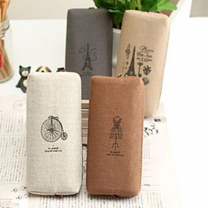 Vintage Retro Linen Pen Bag El - Luxury Bags Paris 评论和价格