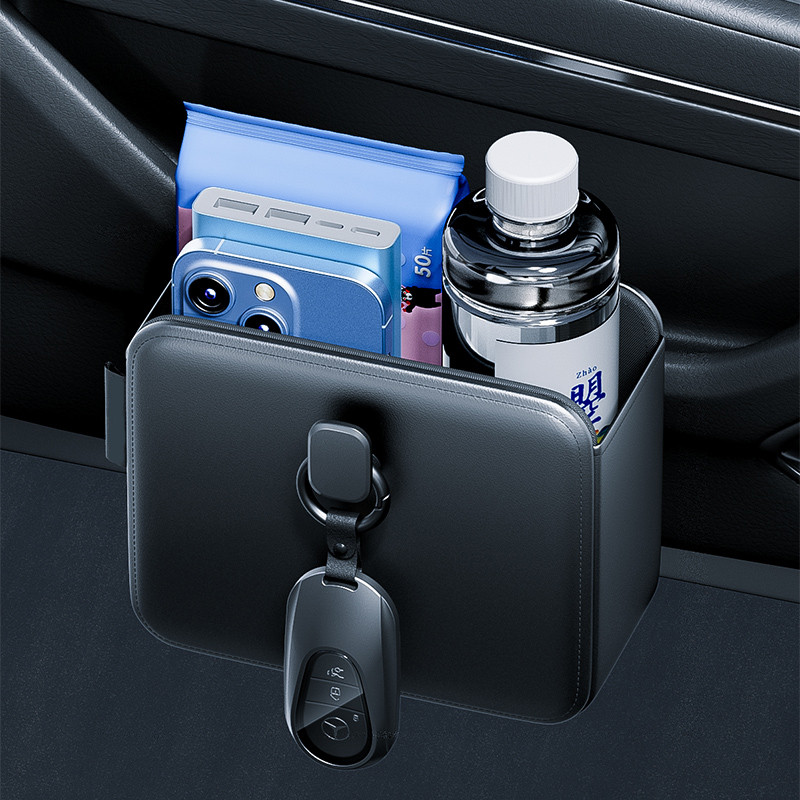 Car Door Storage Pockets Hangi - Key Holder Leather Pouch 评论和价格