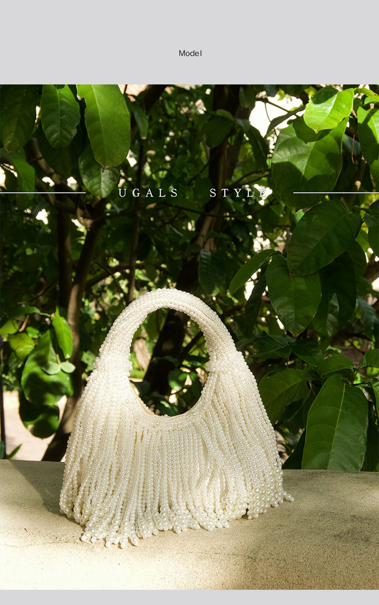 Design Handle Pearl Evening Cl - Luxury Bags Made 评论和价格